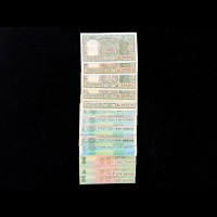India, Rupees 5 Signature Set C9 - C45, (P65 896931)