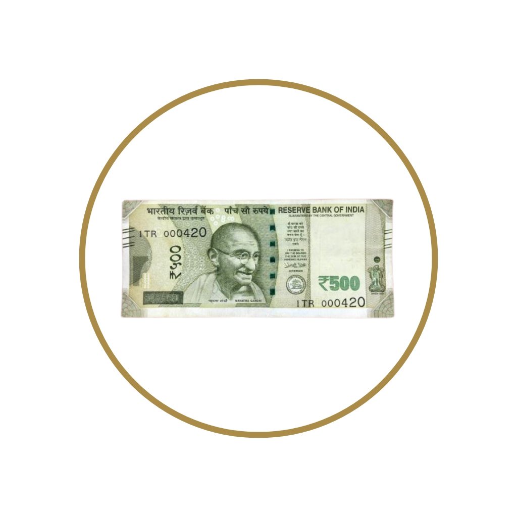 Rupees 500