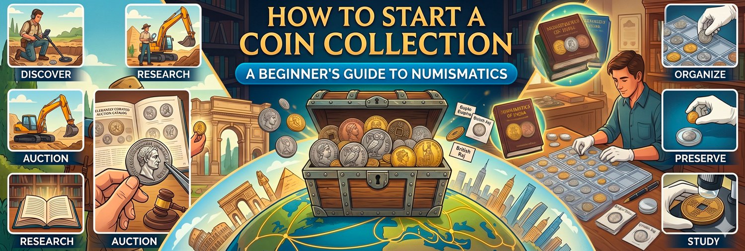 How to Start a Coin Collection: A Beginner’s Guide to Numismatics